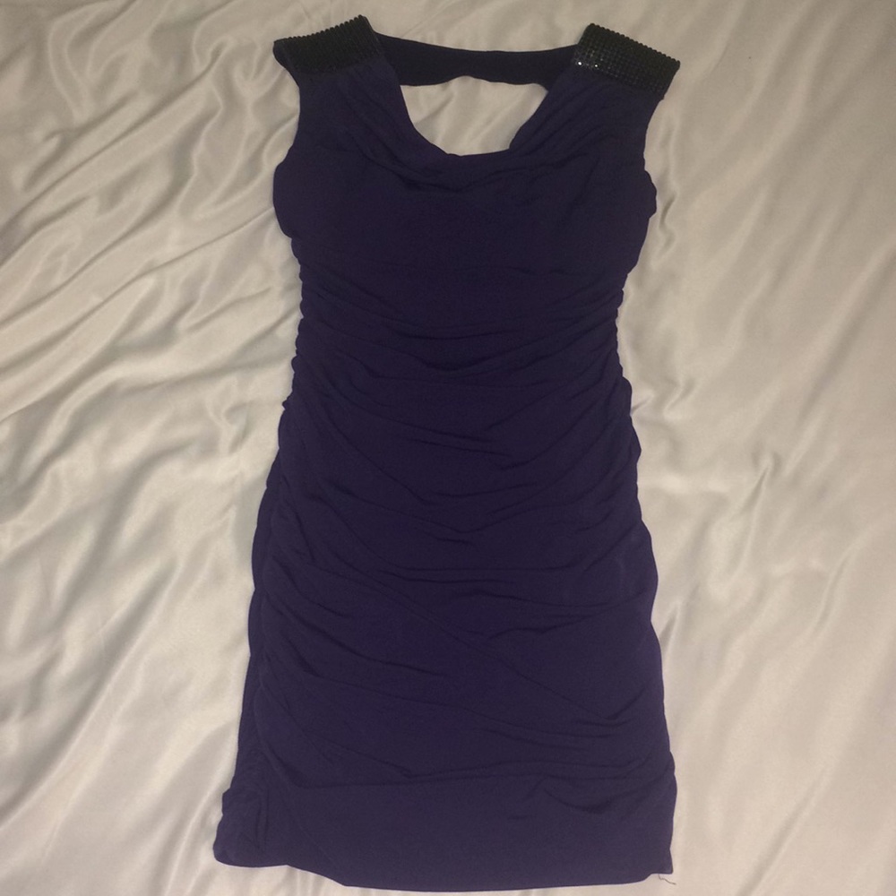 BCX Purple Dress